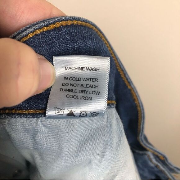 Judy Blue Distressed Straight Fit Jeans Stretch Plus Size 22 JB82362 - Picture 9 of 9